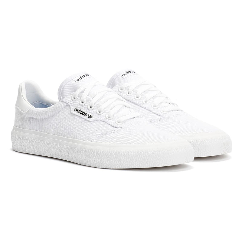 Adidas 3MC Canvas White Sneakers