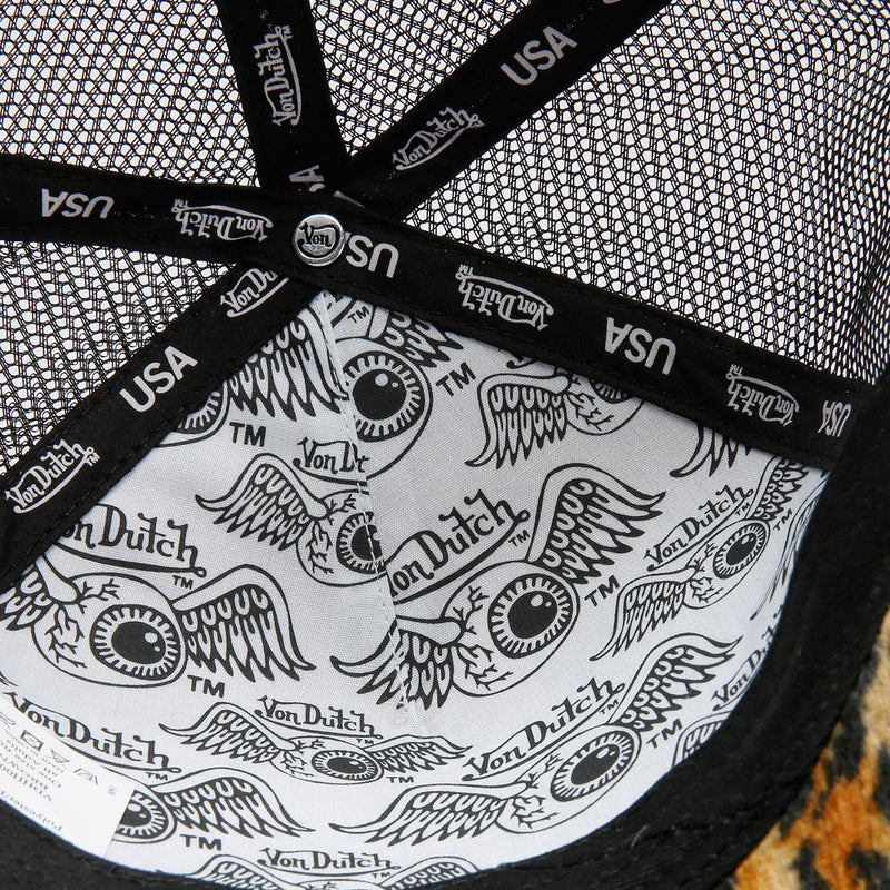 Von Dutch Safari Trucker Brown Caps