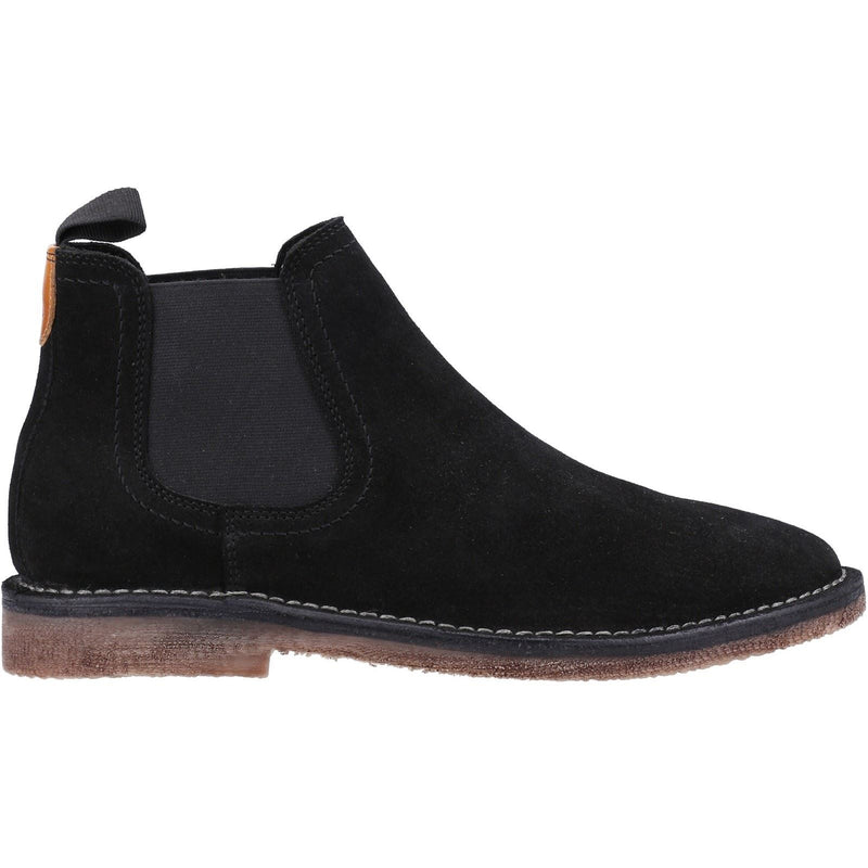 Hush Puppies Shaun Suede Men's Black Boots