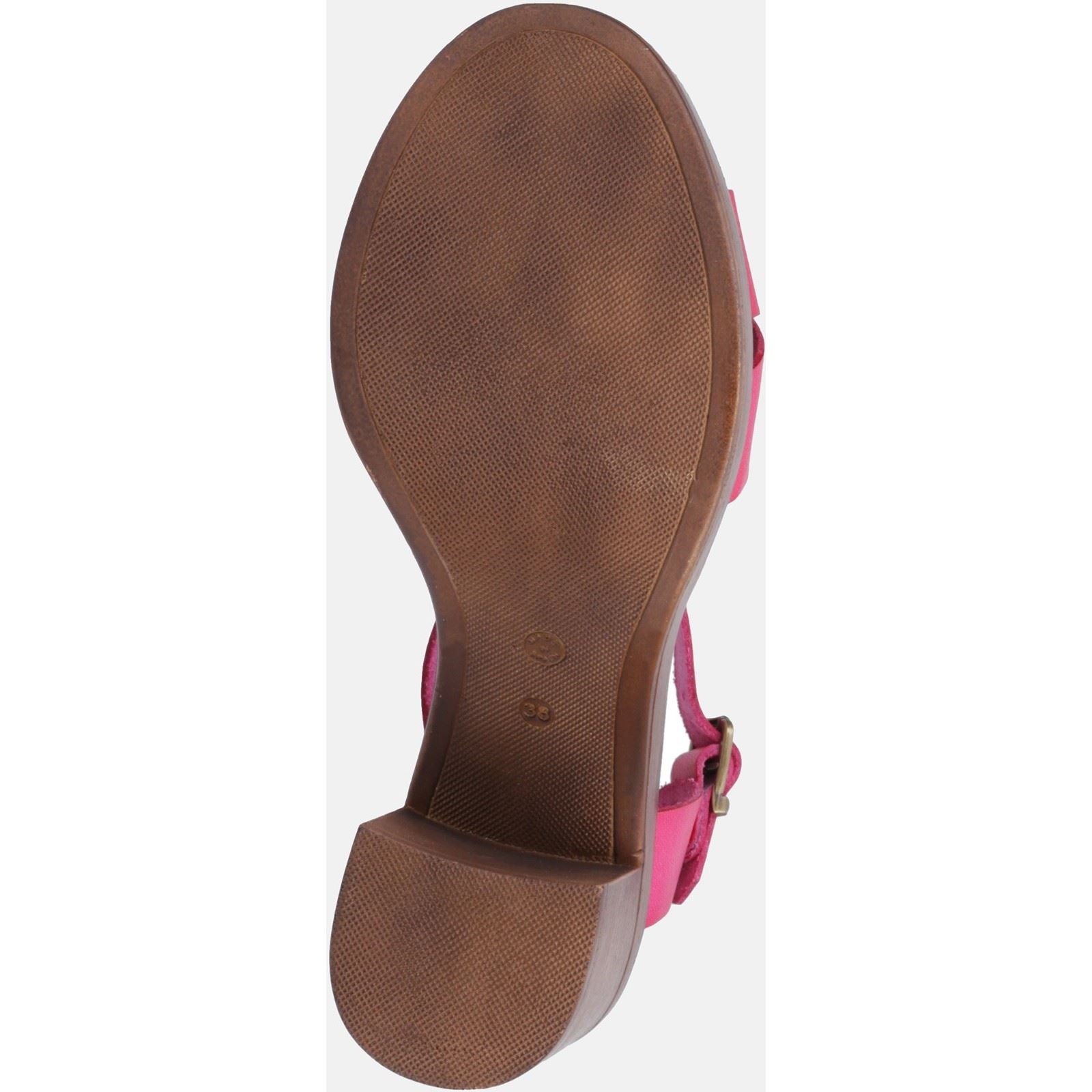 Hush Puppies Georgia Leather Women's Pink Heels