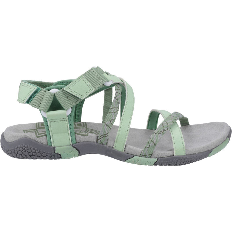 Cotswold Sunhill Nubuck Women's Green Sandals