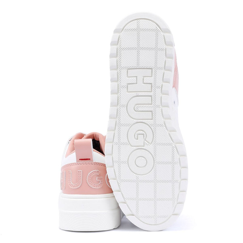 Hugo Lyssa Tennis Women's White/Pink Sneakers