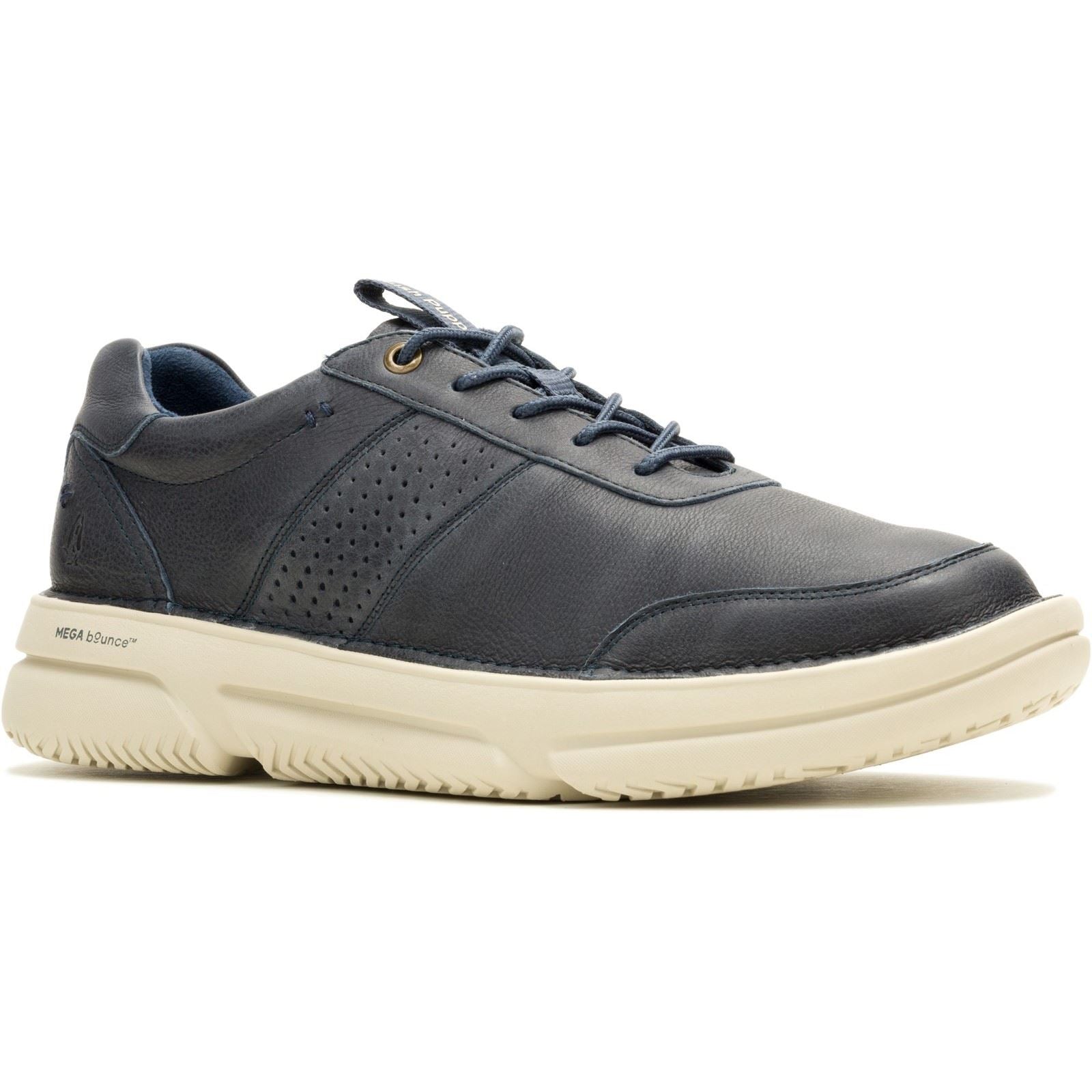 Hush Puppies Baylor Leather Men's Navy Sneakers
