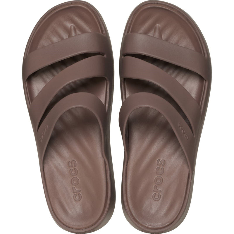 Crocs Getaway Strappy Synthetic Women's Truffle Sandals