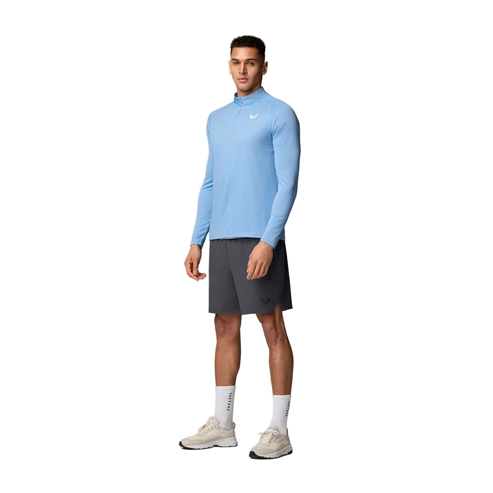 Castore Adapt 1/4 Zip Top Polyester Men's Blue