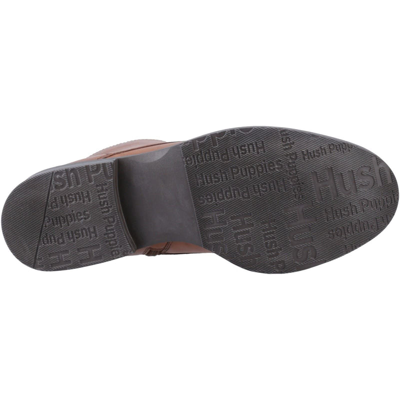 Hush Puppies Valentina Leather Women's Tan Boots