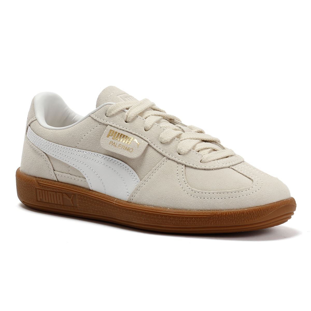 Puma Palermo Suede Women's Beige Sneakers