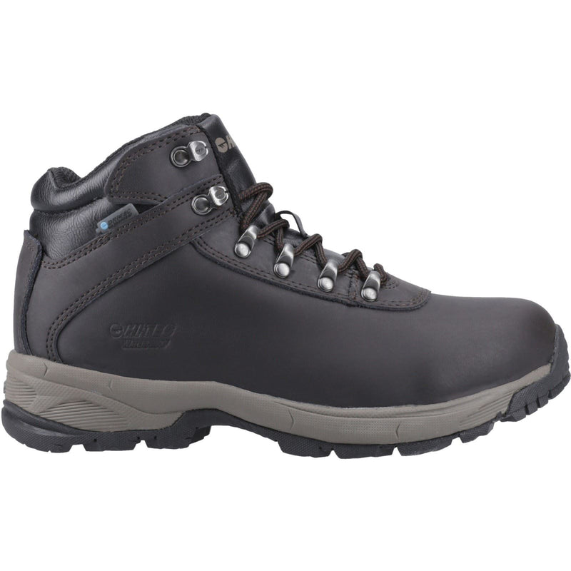 Hi-Tec Eurotrek Lite Waterproof Faux Leather Women's Dark Chocolate Hiking Boots