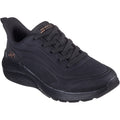 Skechers BOBS Sport Squad Waves Just Wading Synthetic Women's Black Sneakers