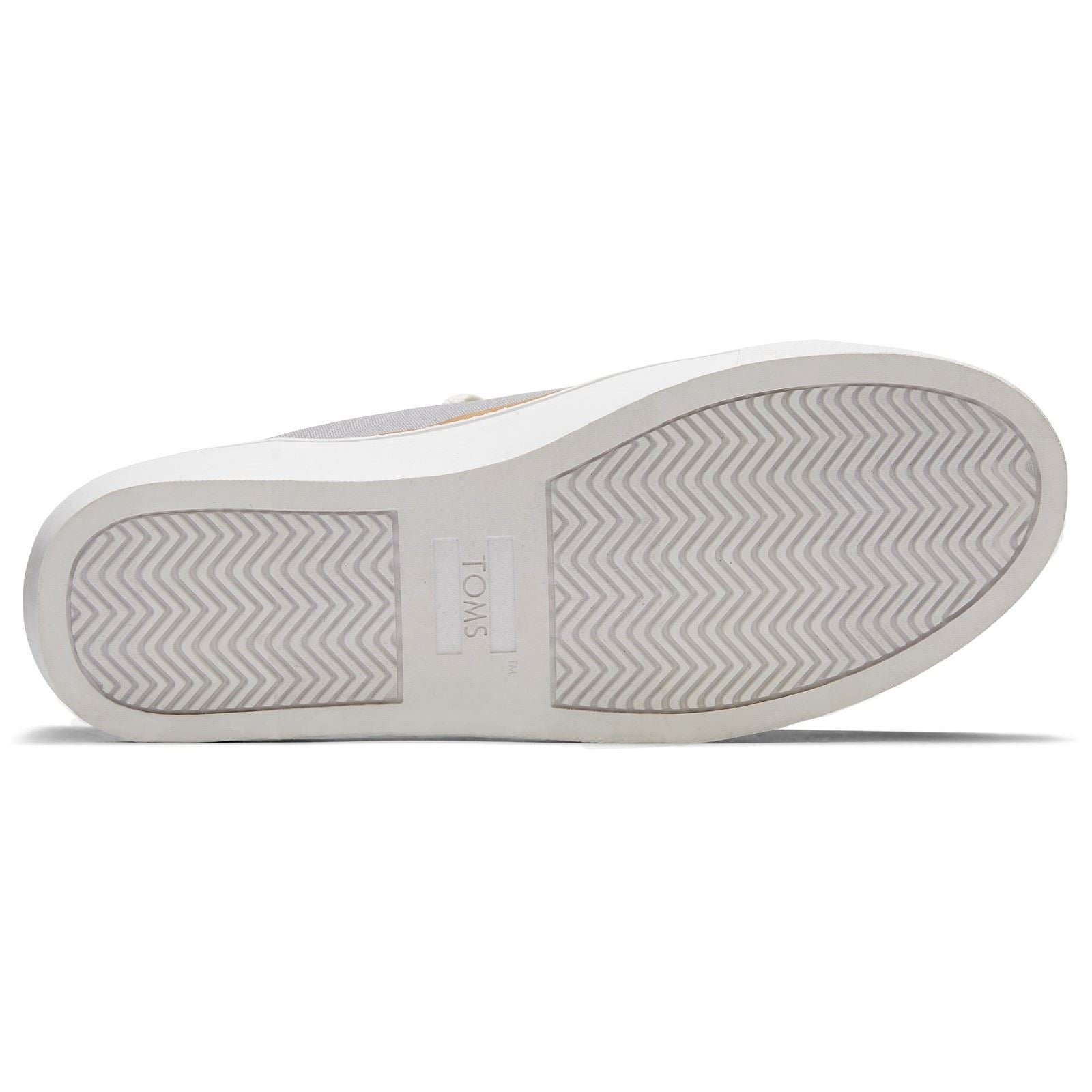 TOMS Alex 100% Cotton Women's Drizzle Grey Sneakers