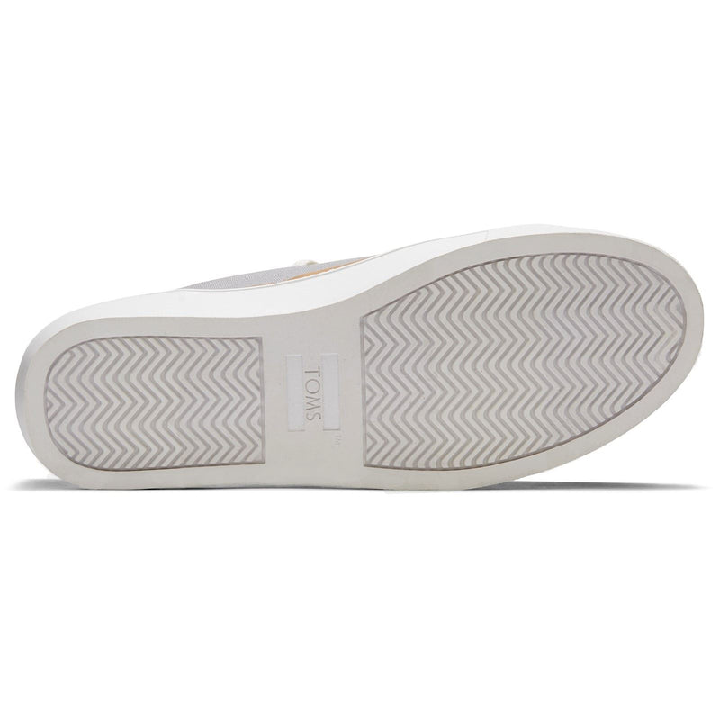 TOMS Alex 100% Cotton Women's Drizzle Grey Sneakers