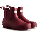 Hunter Original Chelsea Boot Rubber Women's Merlot Wellington Boots