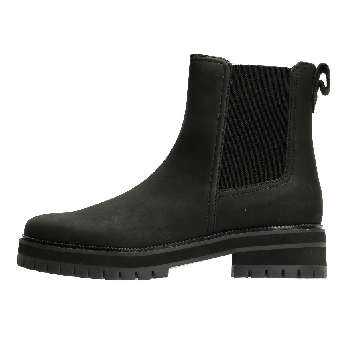 TOMS Bennet Leather Women's Black Boots