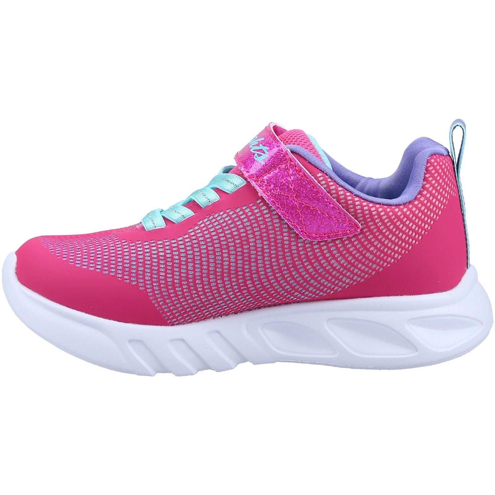 Skechers Flicker Flash Girl's Pink/Multi Trainers