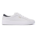 Boss Belwar Tennis Tumble Leather Men's White Sneakers