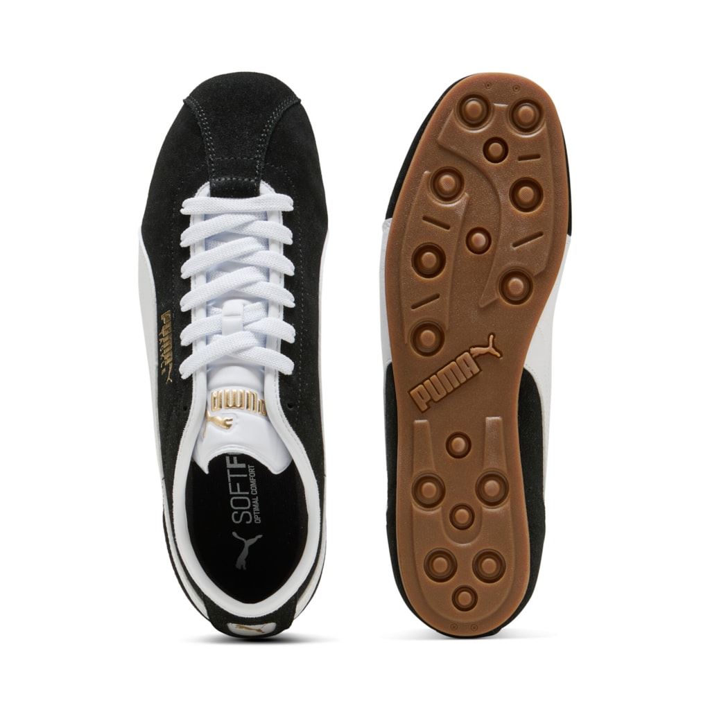 Puma Tackle Suede Women's Black Sneakers