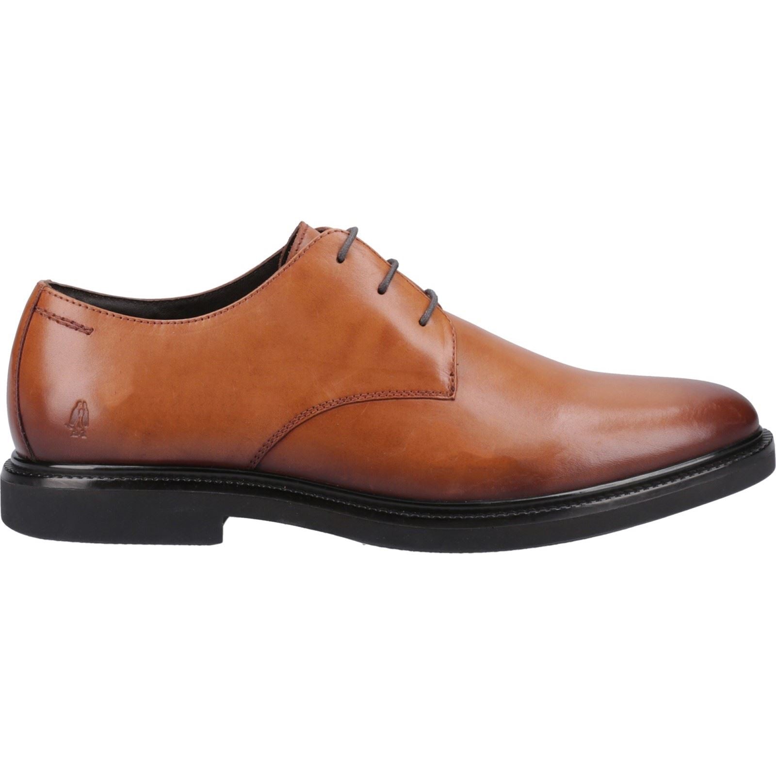 Hush Puppies Kye Leather Men's Tan Lace-Up Shoes