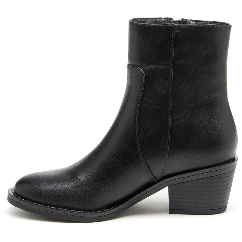 Rocket Dog Yonder Synthetic Women's Black Heeled Ankle Boots