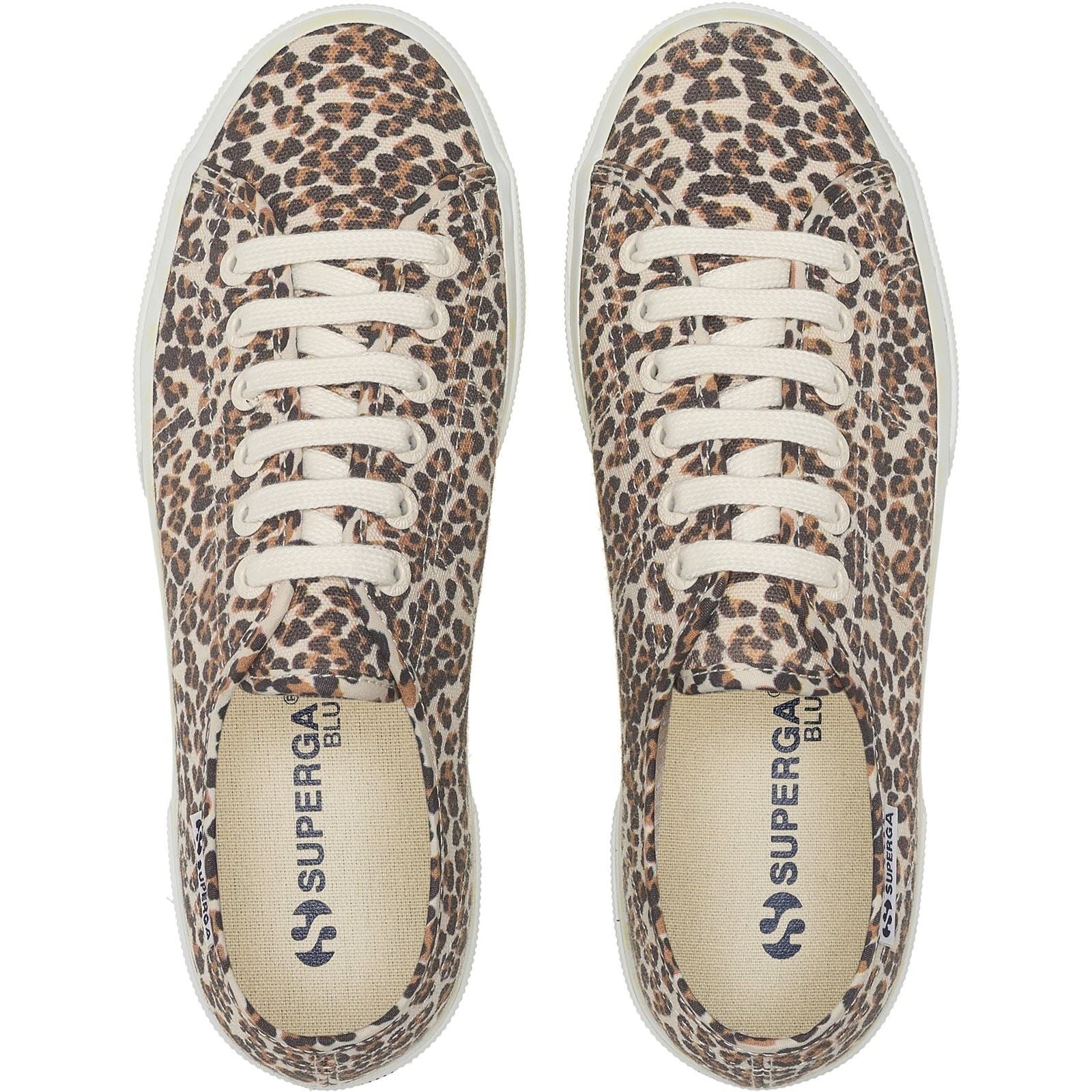 Superga 2740 Leopard Print Canvas Women's Leopard Sneakers