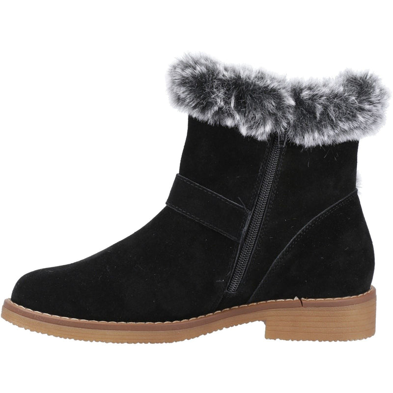 Hush Puppies Hannah Suede Women's Black Boots