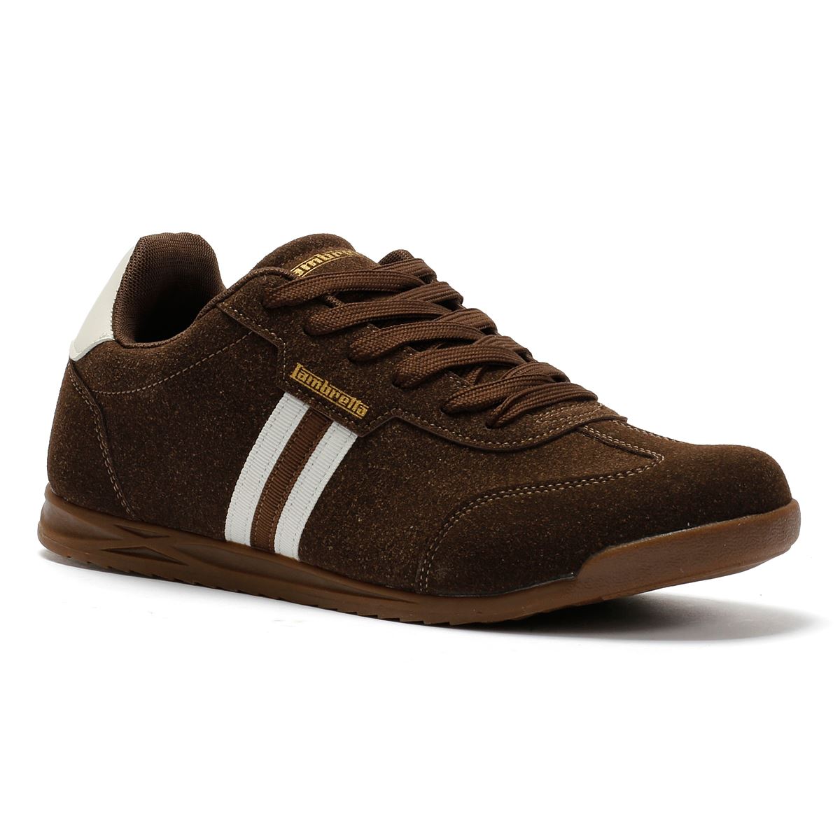 Lambretta Tackle Men's Chocolate Sneakers