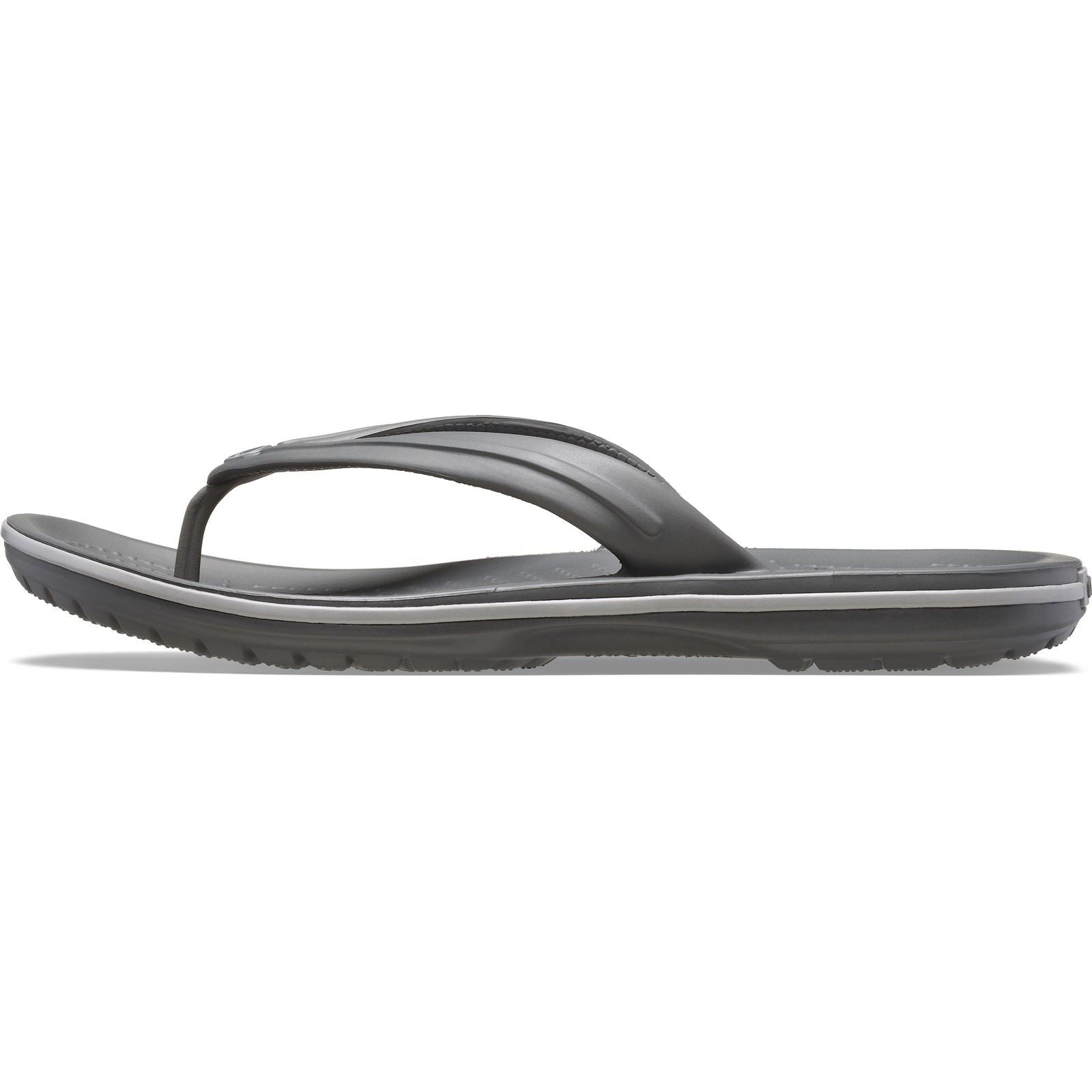 Crocs Crocband Thermoplastic Slate Grey/Smoke Flip Flops