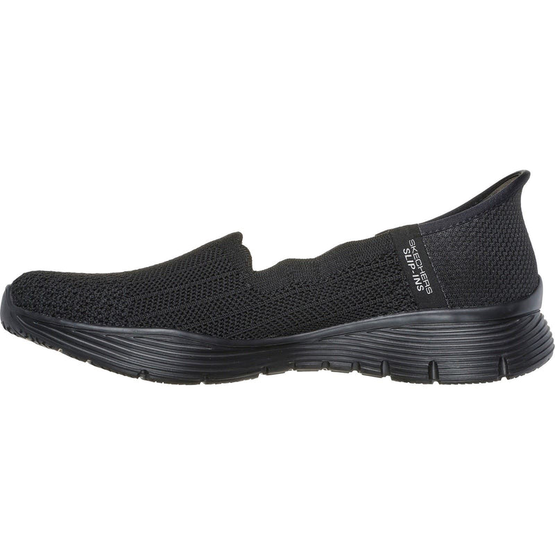 Skechers Seager Believe It Textile Women's Black Sneakers