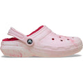 Crocs Classic Lined Clog Thermoplastic Women's Powder Pink Clogs