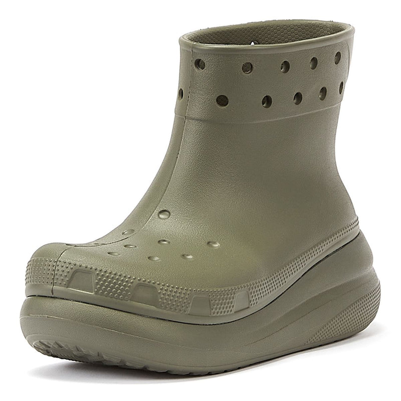 Crocs Classic Crush Boot Women's Olive Boots – Tower-London.US
