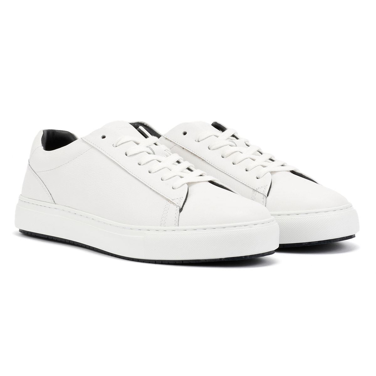 Ben Sherman Ace Cupsole Leather Men's White Sneakers