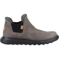 HEYDUDE Branson Leather Men's Grey Boots