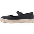 TOMS Carolina Mary Jane Synthetic Women's Black Espadrilles