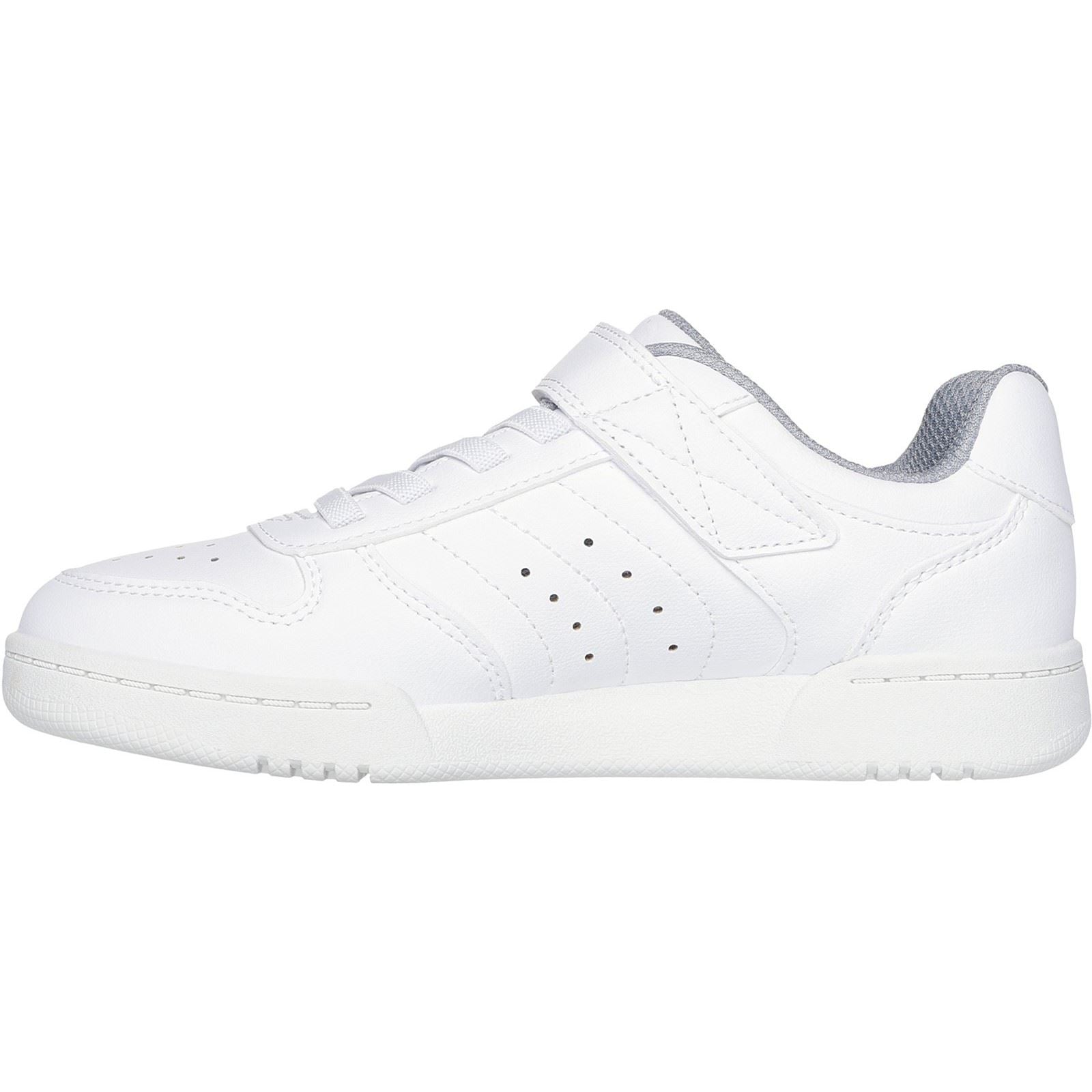 Skechers Quick Street Boy's White Trainers