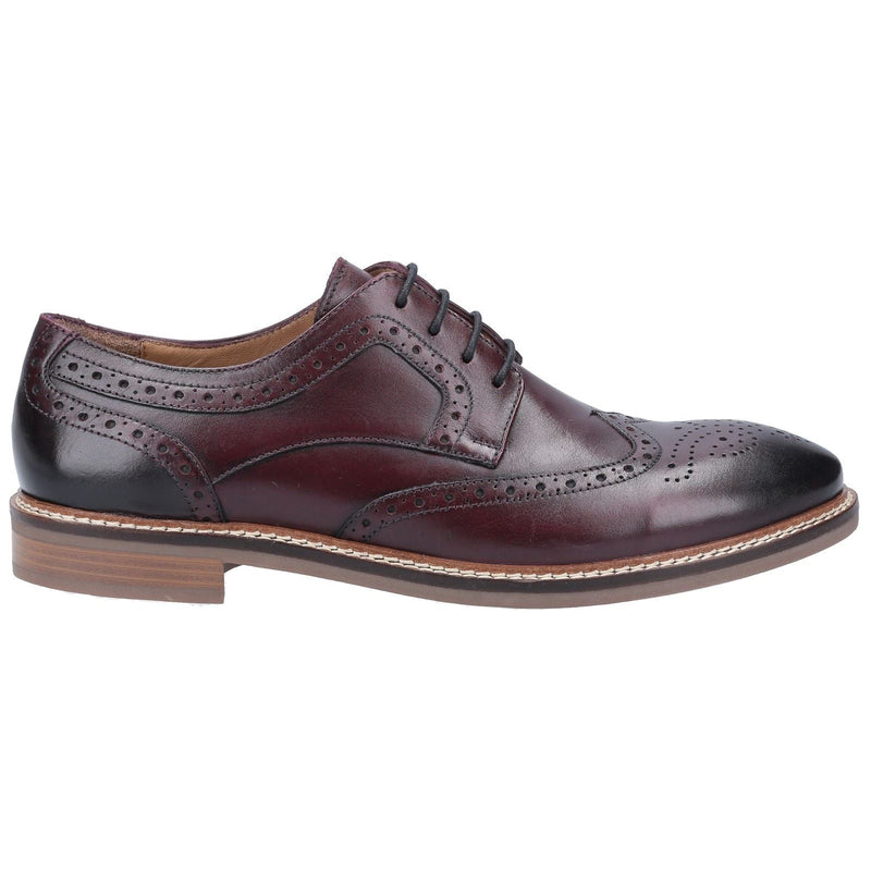 Hush Puppies Bryson Leather Men's Bordo Brogues Shoes