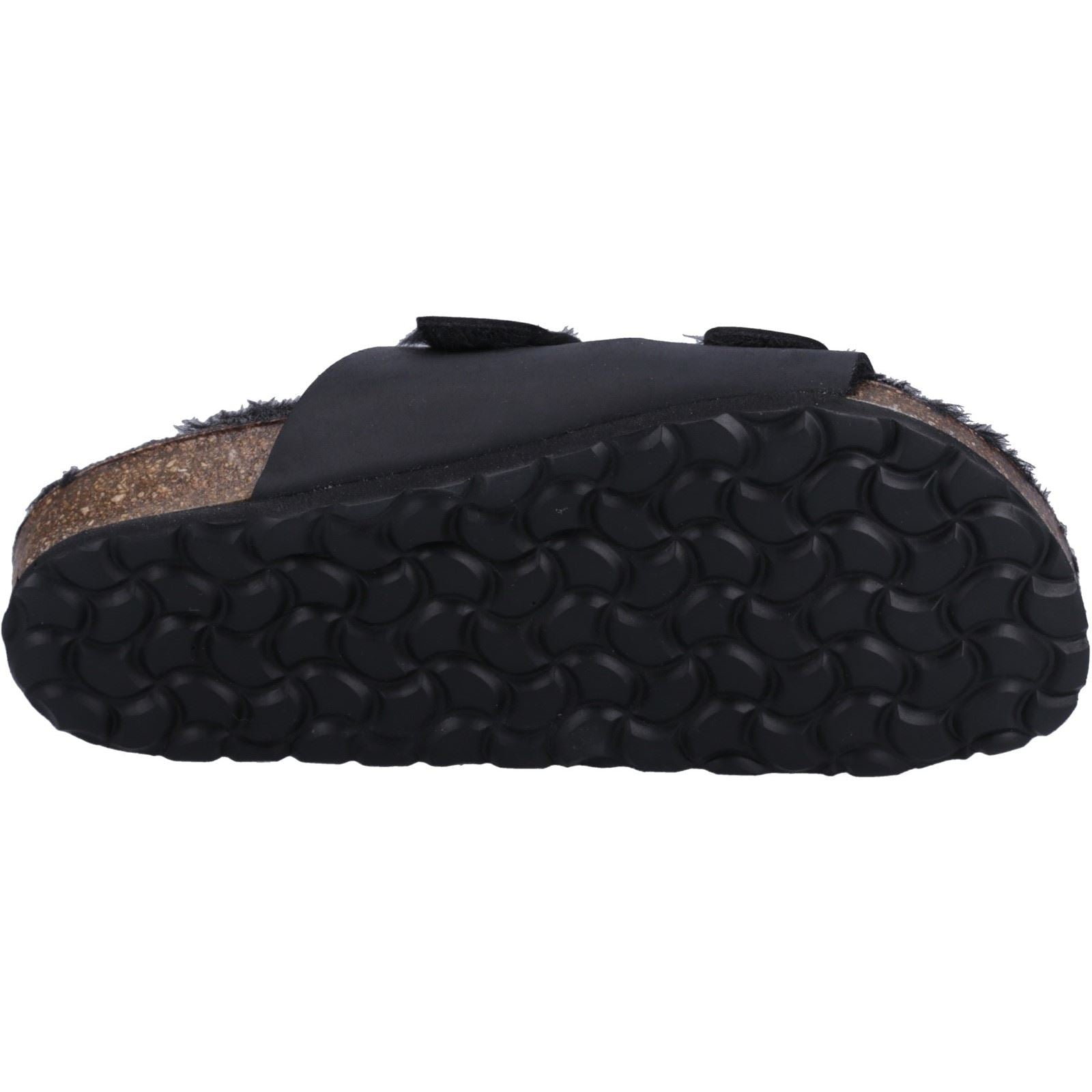 Hush Puppies Jessie Leather Women's Black Sandals
