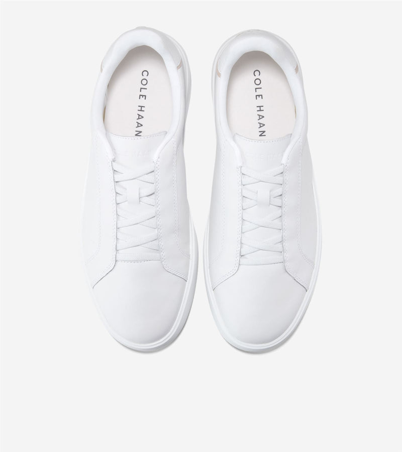 Cole Haan Grand Crosscourt Nubuck Men's Optic White/Natural Sneakers