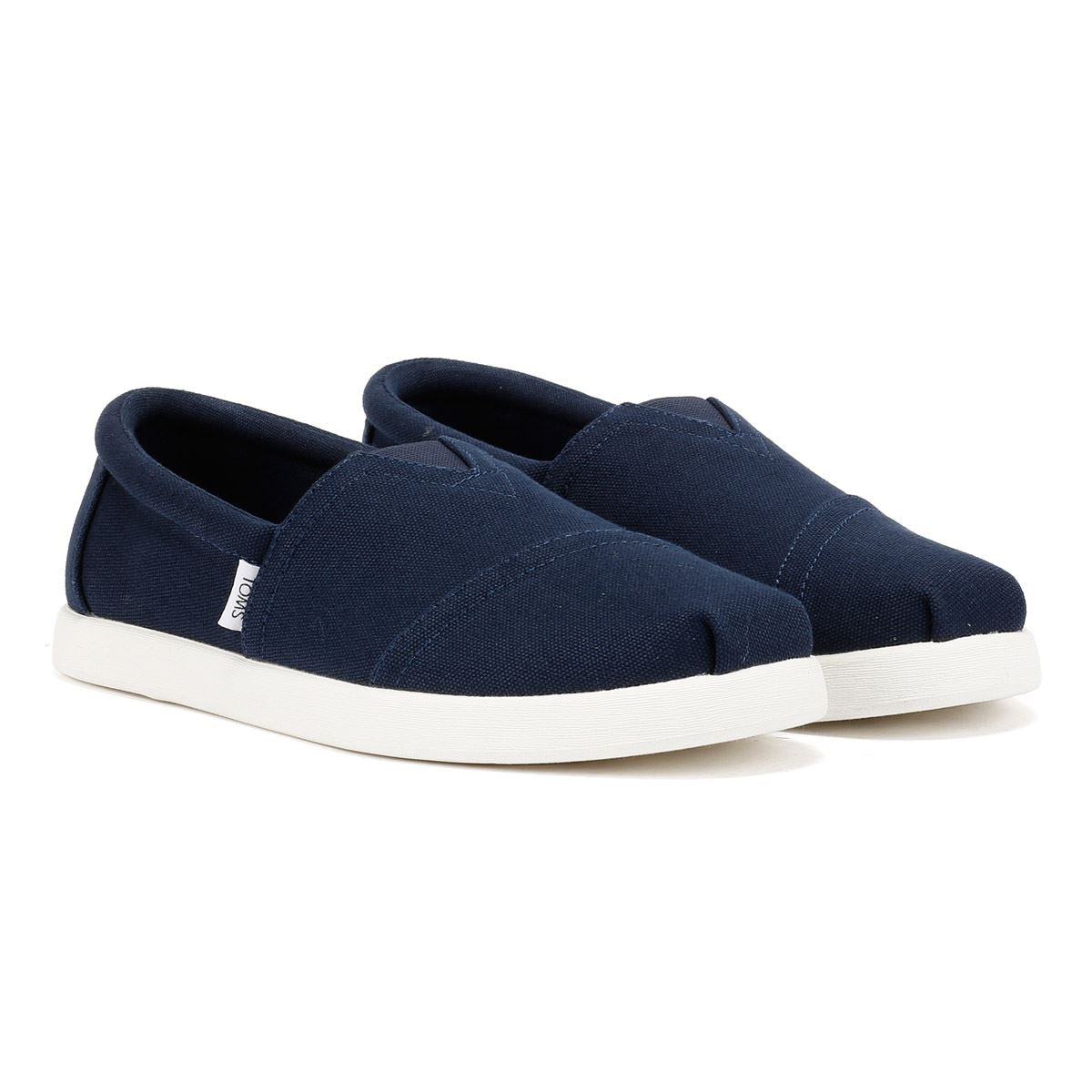 TOMS Alp FWD Canvas Men's Navy Espadrilles