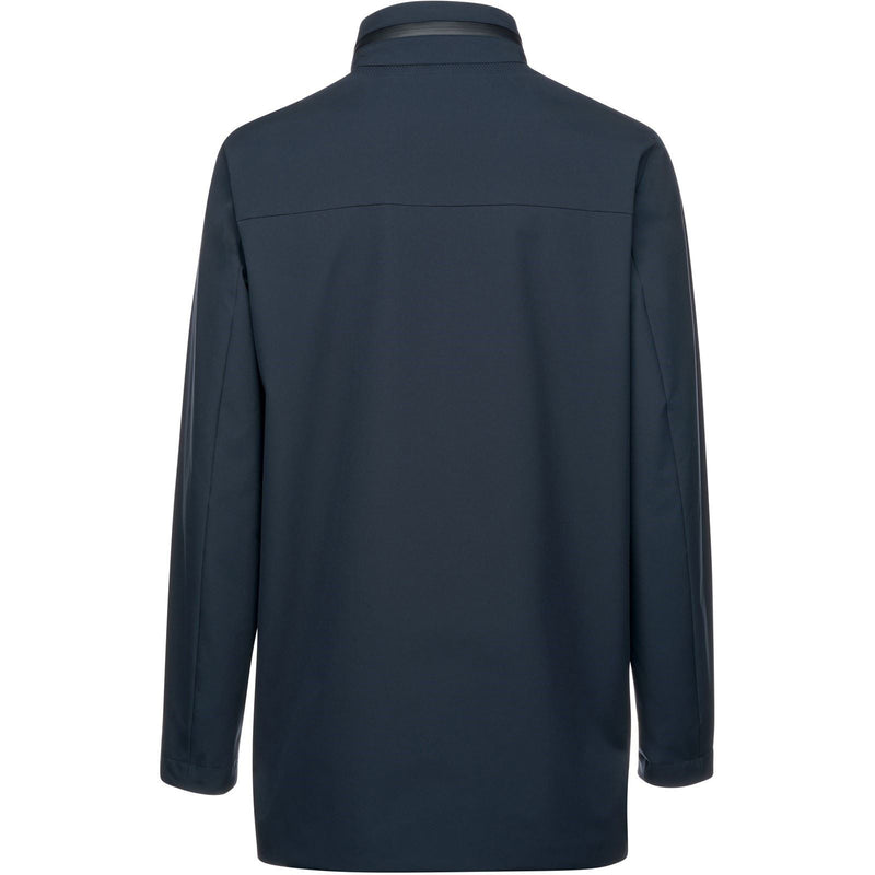 Geox M SPHERICA Men's Blue Straight Coat