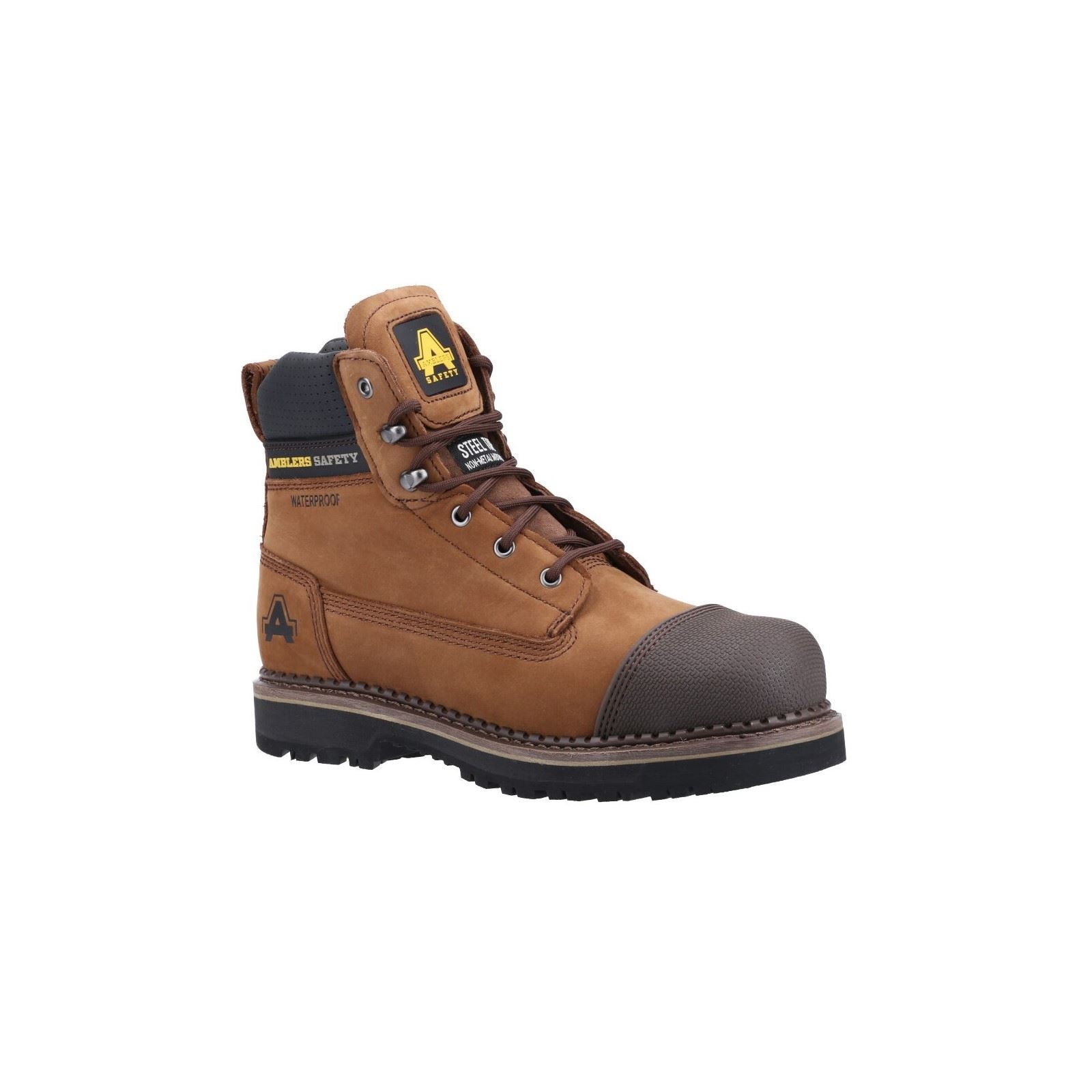 Amblers Safety AS233 Leather Brown Safety Boots