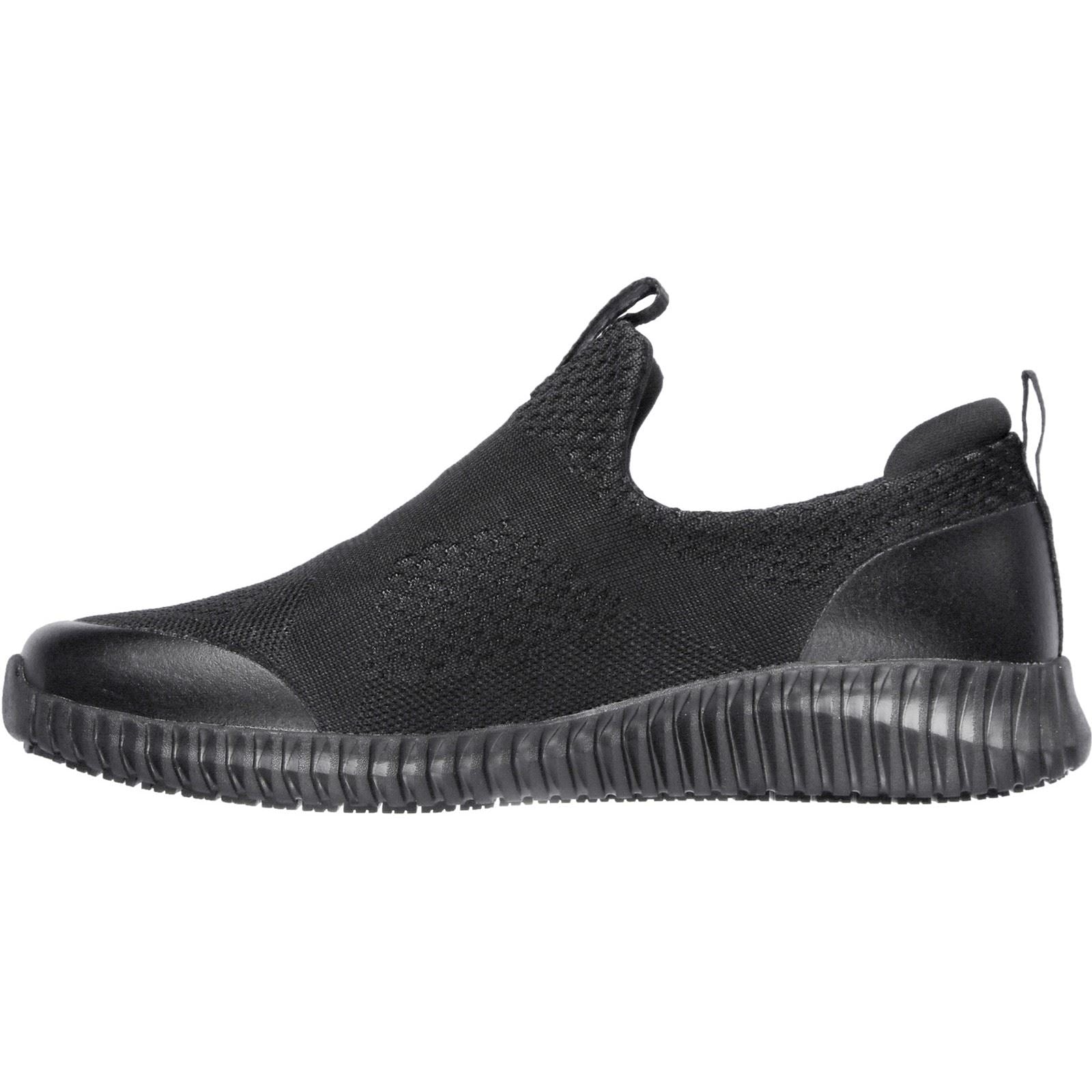 Skechers Workwear Cessnock Textile Men's Black Sneakers