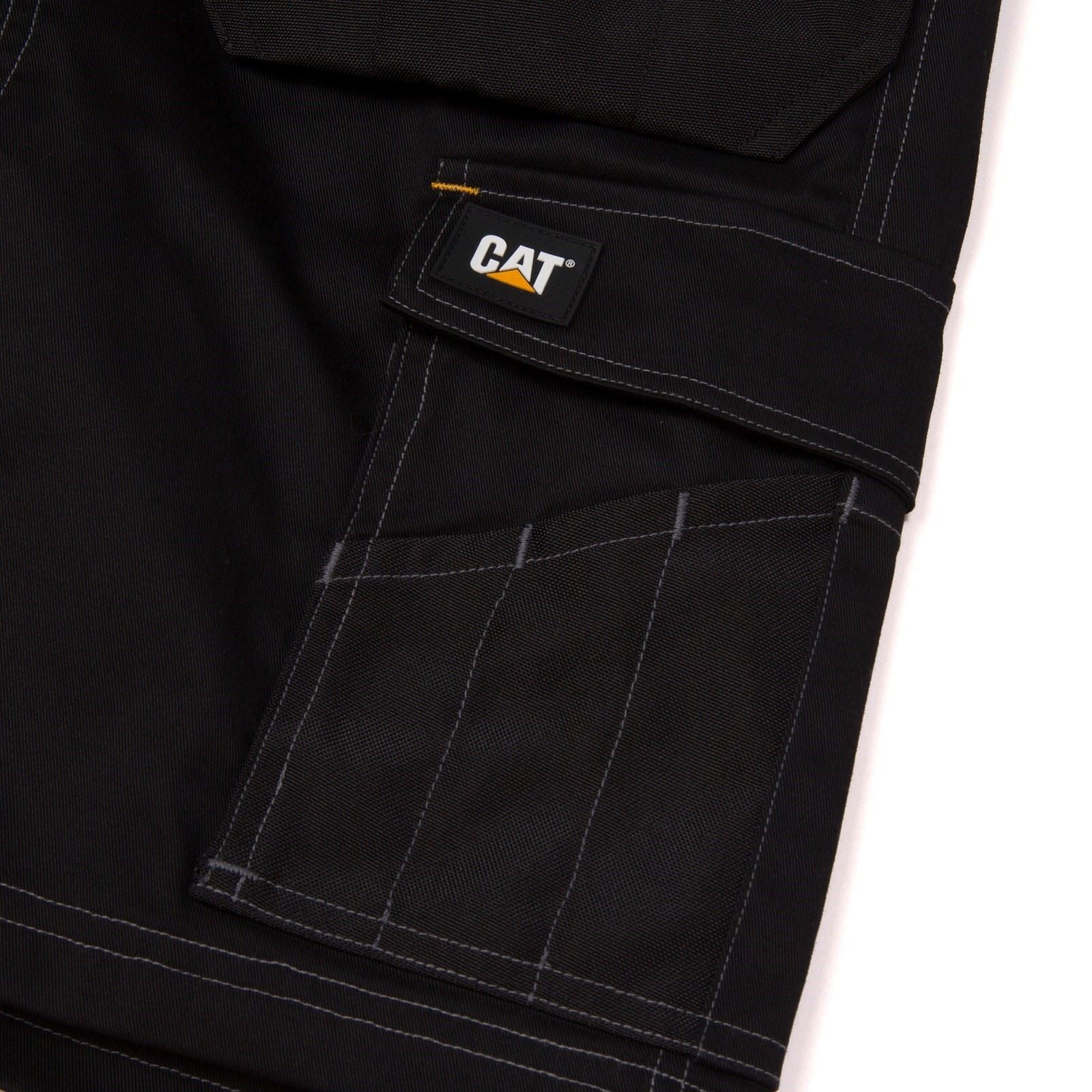 Caterpillar Essential Stretch Holster Synthetic Men's Black Work Shorts