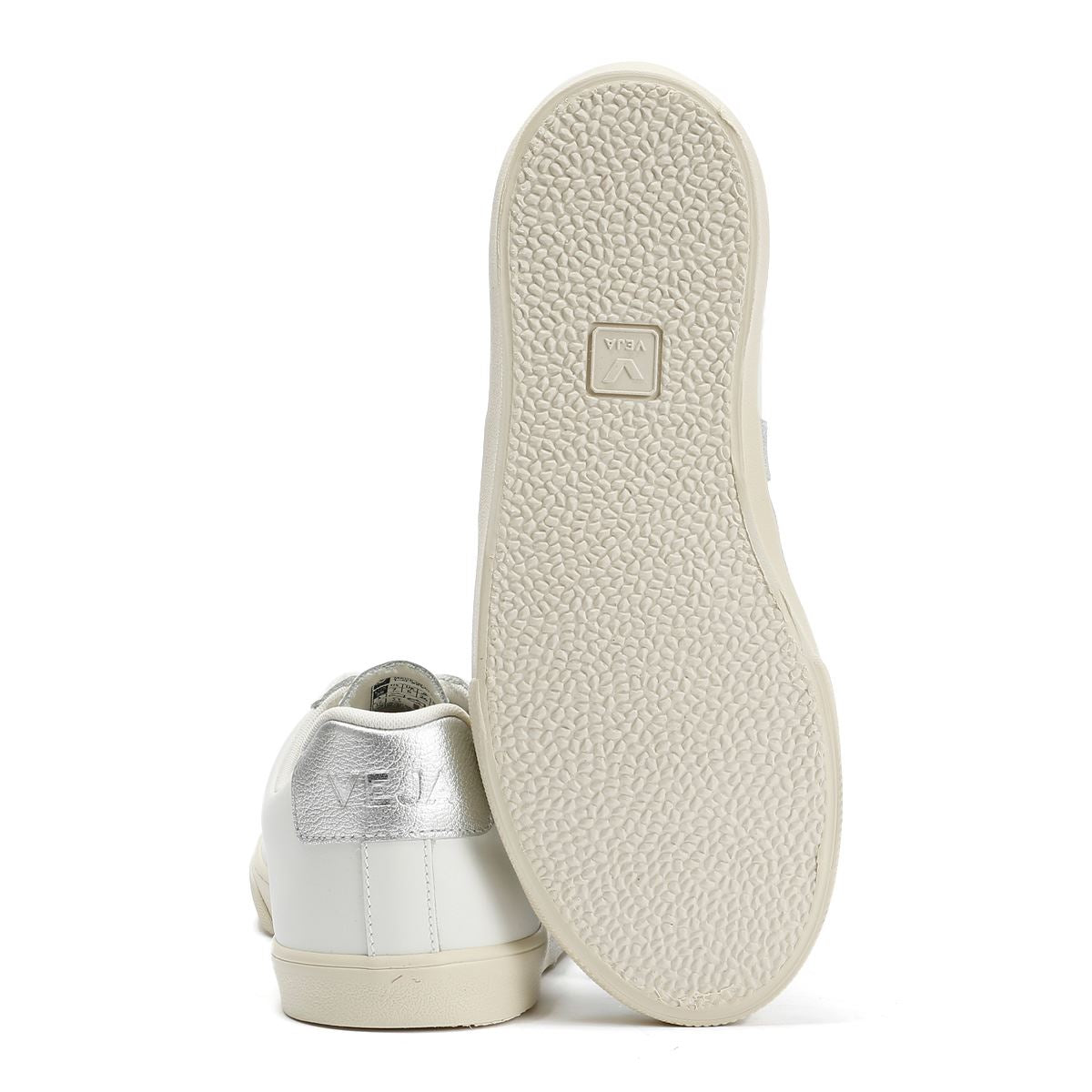 Veja Esplar Leather Women's Extra White/Silver Sneakers
