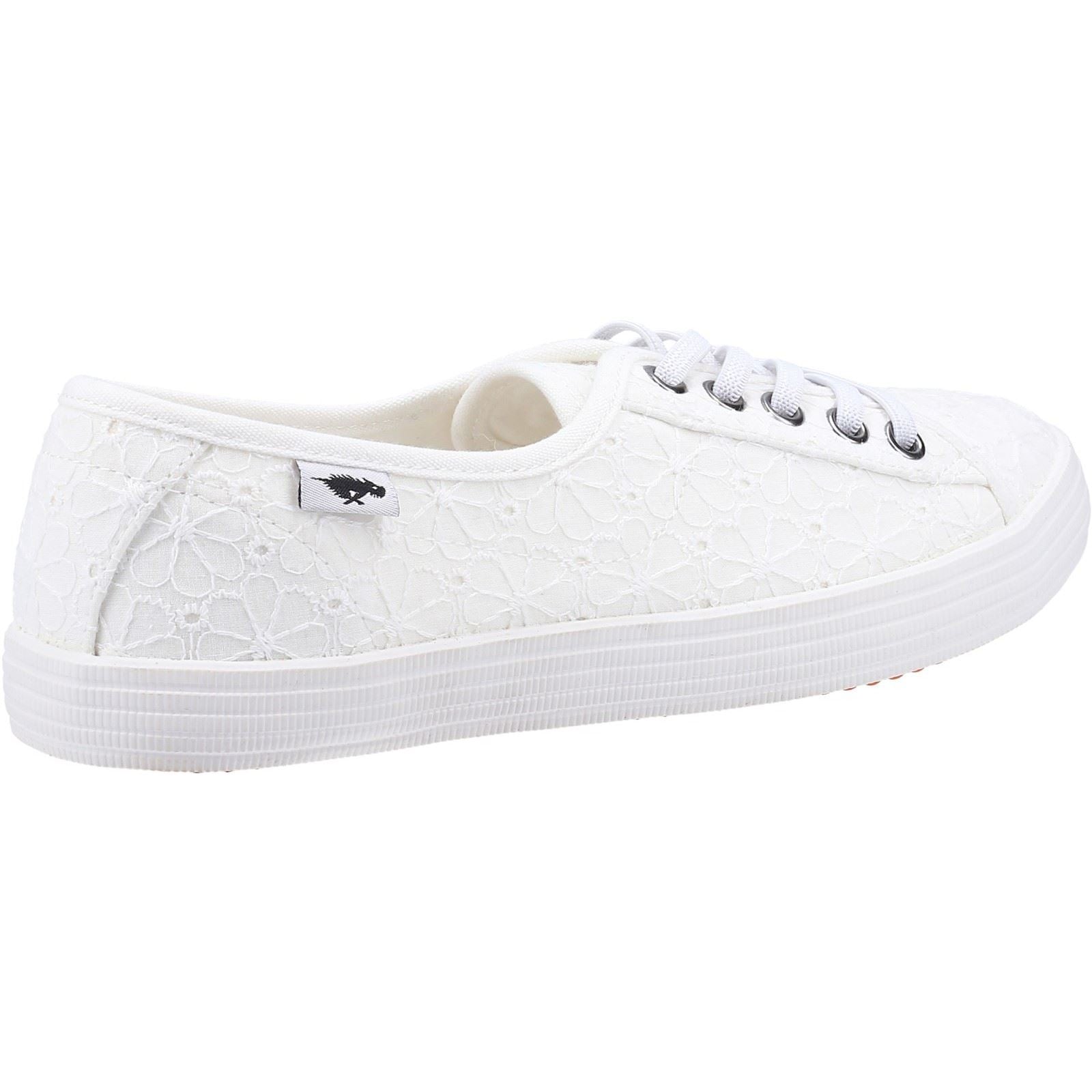 Rocket Dog Chow Chow Cotton Women's White Sneakers
