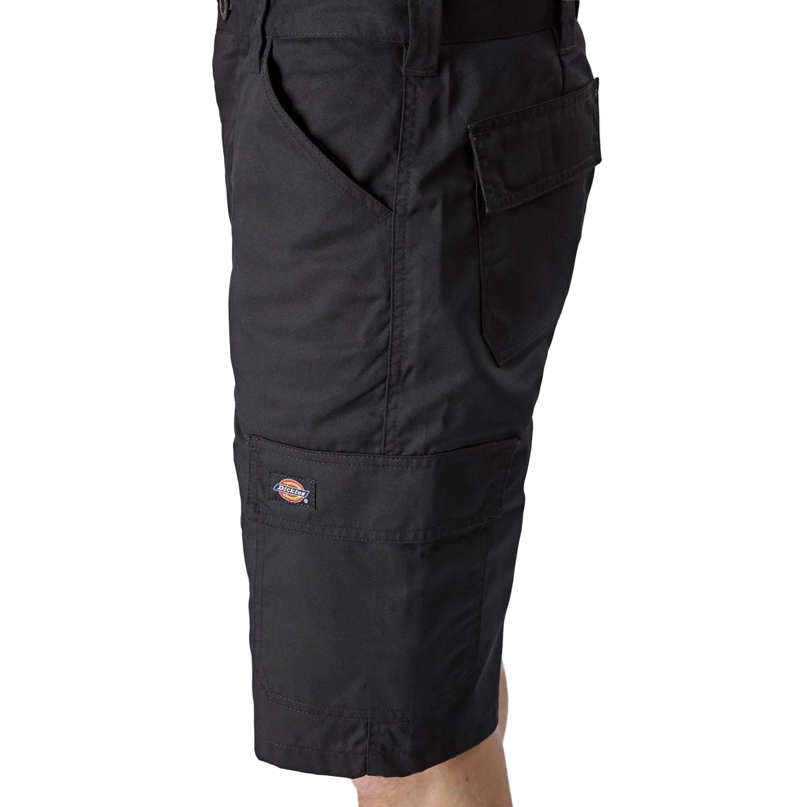 Dickies Everyday Polyester Men's Black Knee-Length Shorts