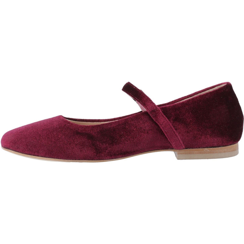 Hush Puppies Pasha Velvet Women's Bordeaux Shoes