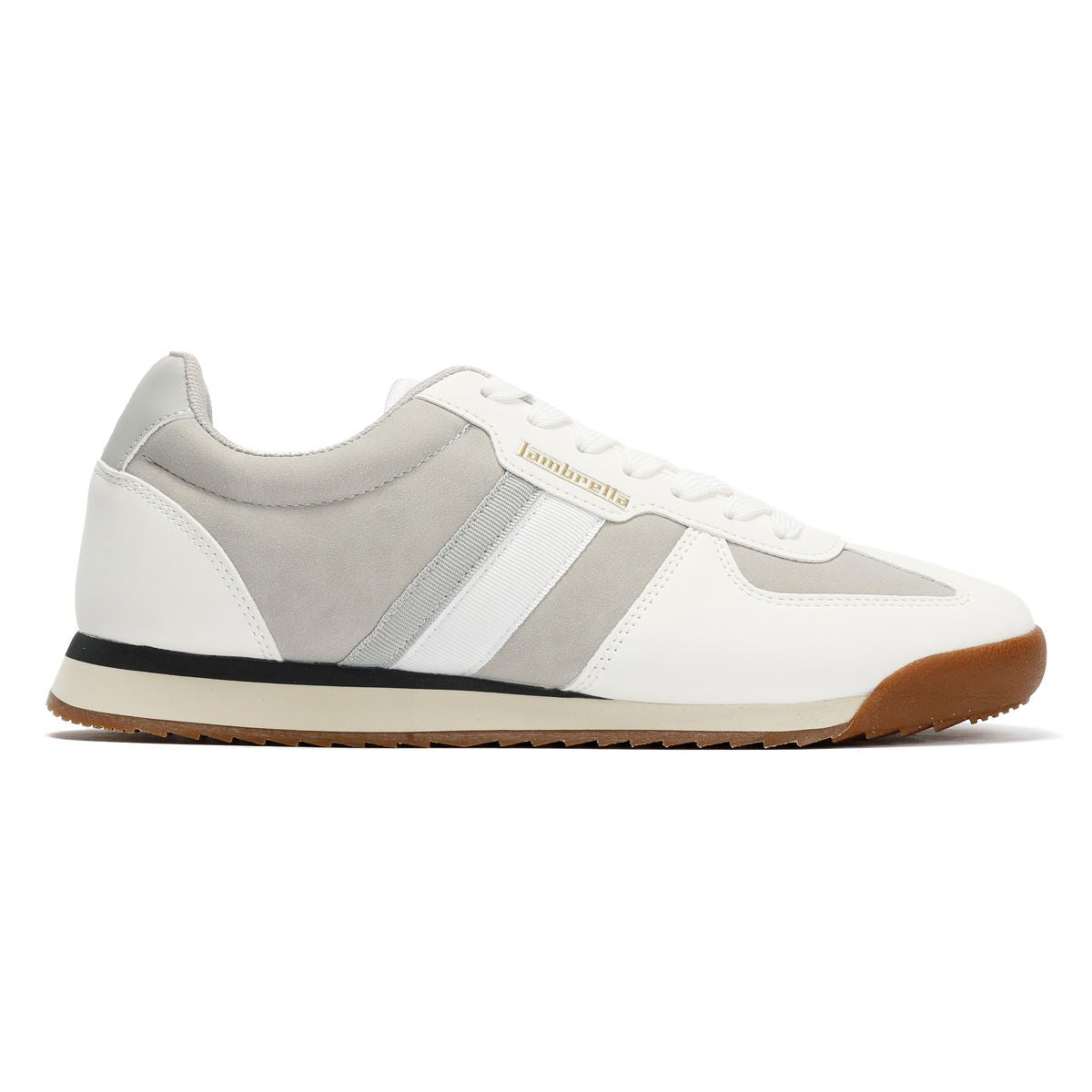 Lambretta Diego Men's White/Gray Sneakers