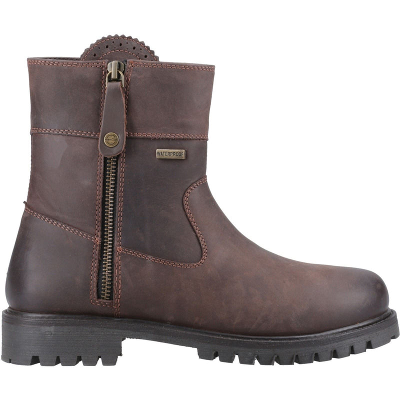 Cotswold Chedworth Leather Women's Brown Boots