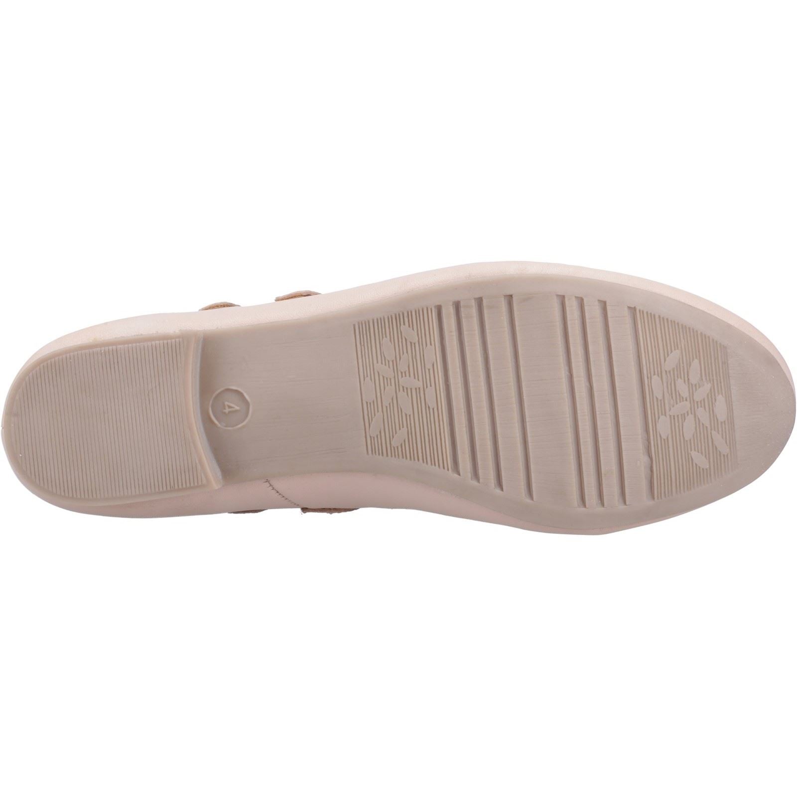 Hush Puppies Nancy Mary Jane Leather Women's Blush Flats