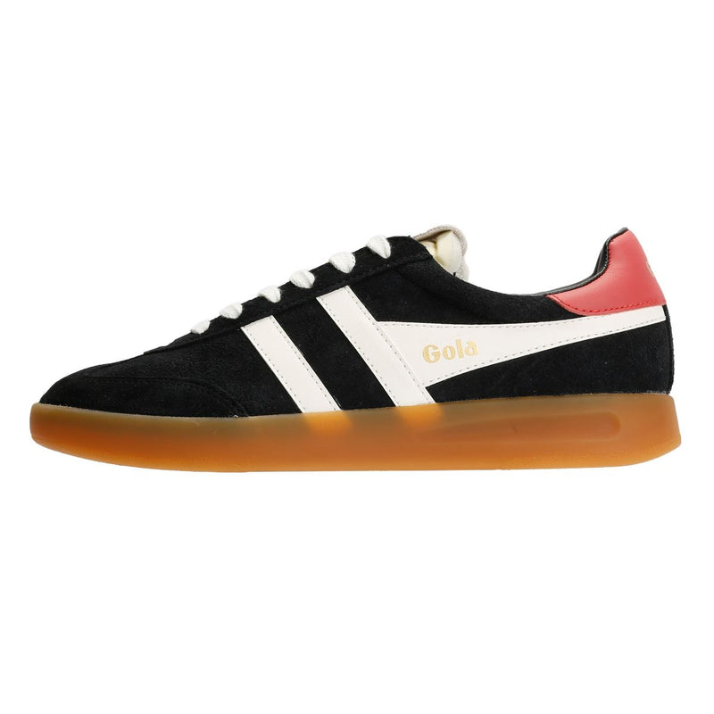 Gola Cyclone Suede Women's Black/Off White/Coral Sneakers
