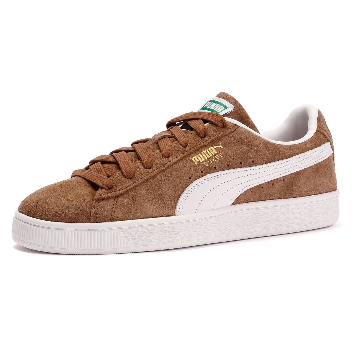 Puma Classic Suede Haute Coffee/White Sneakers
